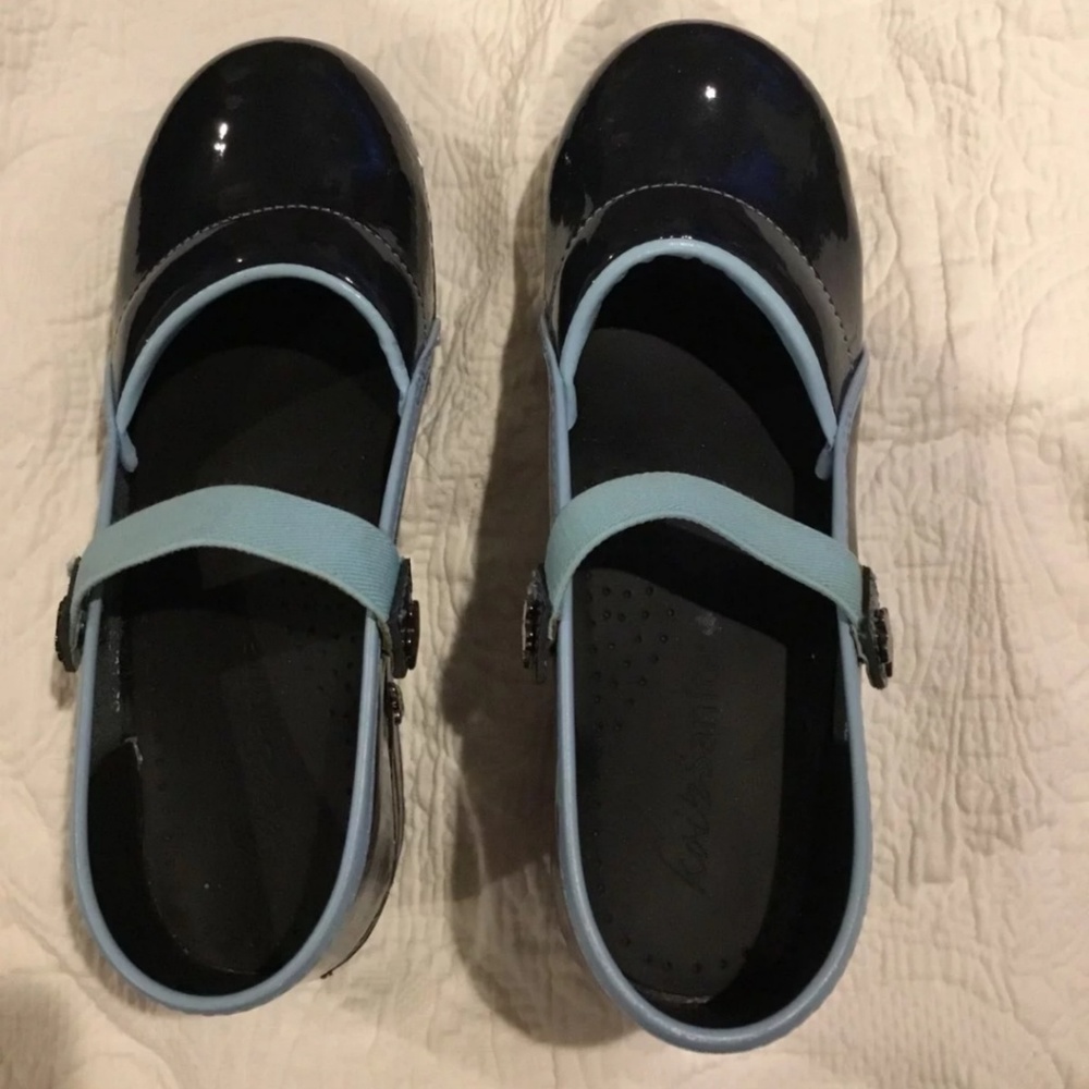 Black Patent Leather Sanita Mary Janes Size 38